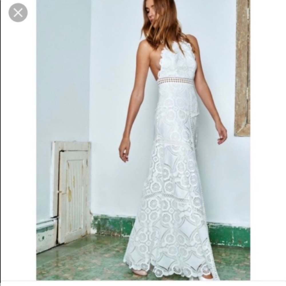 Alexis Eveline White Dress
